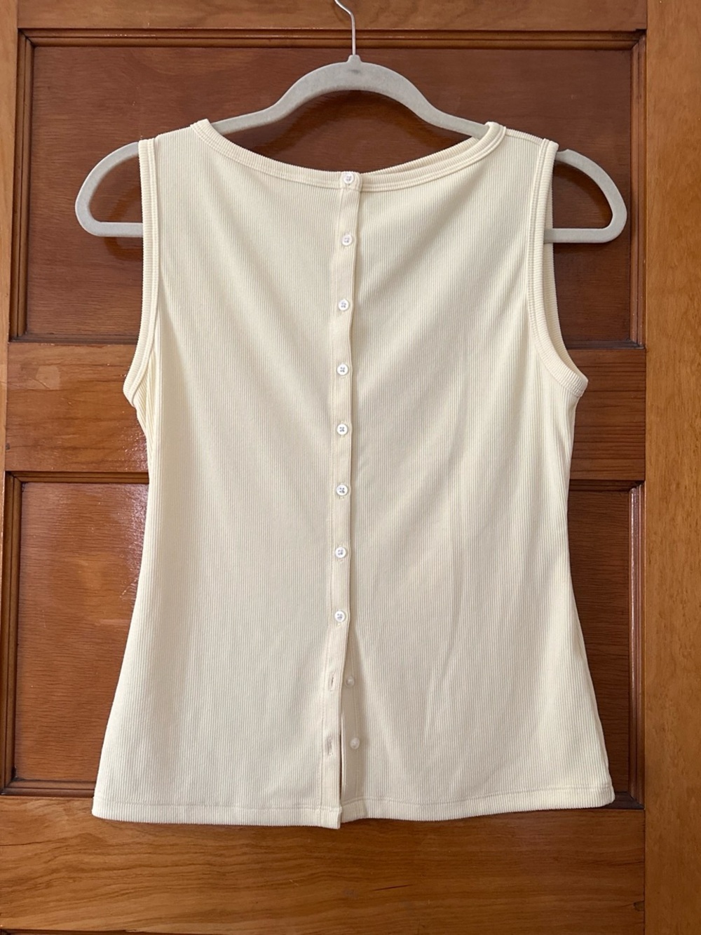 Butter yellow Abercrombie tank